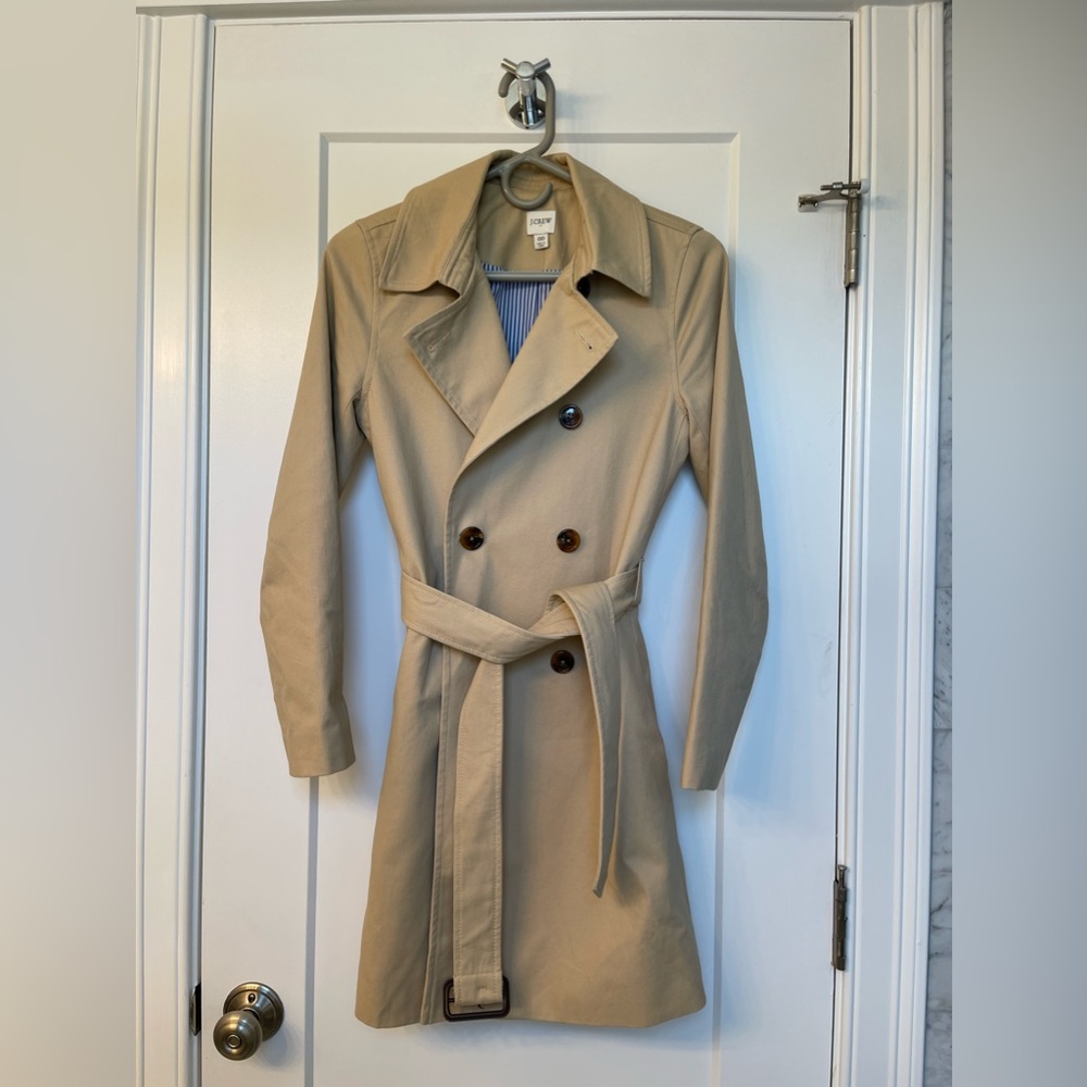 Women’s J. Crew Factory khaki trench coat